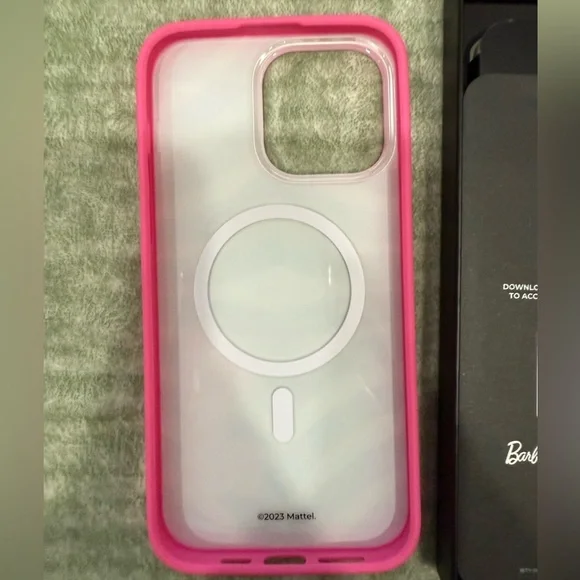Barbie Black & White + Classic pink Phone Case for iPhone 14 Pro Max - Picture 12 of 16